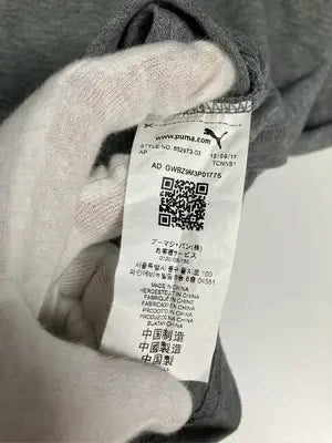 PUMA/プーマ/ポロシャツ/トップス/グレー/XL