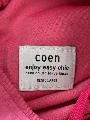 coen/コーエン/その他パンツ/パンツ/ピンク/LARGE
