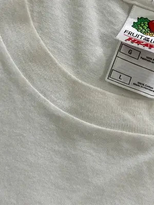 FRUIT OF THE LOOM/フルーツオブザルーム/Tシャツ/カットソー/トップス/ホワイト/L