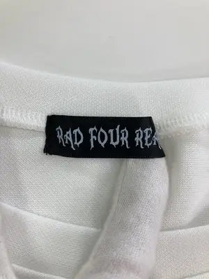 RAD FOUR REAL/Tシャツ/カットソー/トップス/ホワイト/M