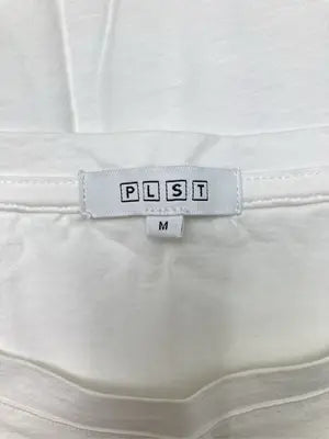 PLST/プラステ/Tシャツ/カットソー/トップス/ホワイト/M