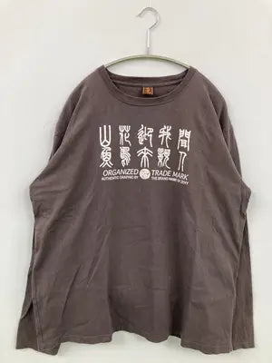 Tシャツ/カットソー/トップス/グレー/3L