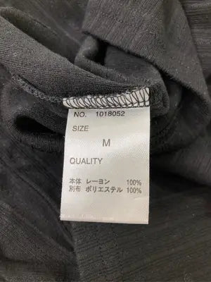 Tシャツ/カットソー/トップス/ブラック/M
