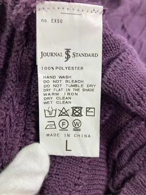 JOURNAL STANDARD/ジャーナルスタンダード/カーディガン/ボレロ/トップス/パープル/L