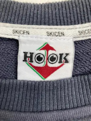 HOOK/フック/スウェット/トップス/ブルー/L