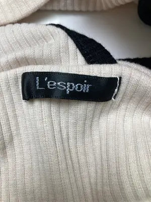 L’espoir/レスポワール/タンクトップ/トップス/アイボリー/L