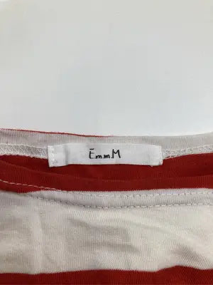E.m.m.M/Tシャツ/カットソー/トップス/レッド/F