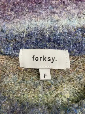 forksy./フォルクシー/カーディガン/ボレロ/トップス/パープル/F