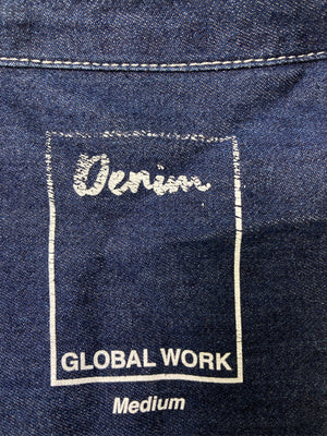 GLOBAL WORK/グローバルワーク/シャツ/ブラウス/トップス/ブルー/M