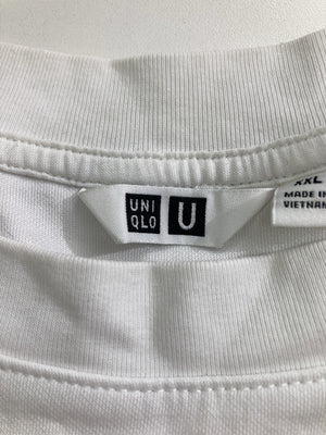 UNIQLO/ユニクロ/Tシャツ/カットソー/トップス/ホワイト/XXL