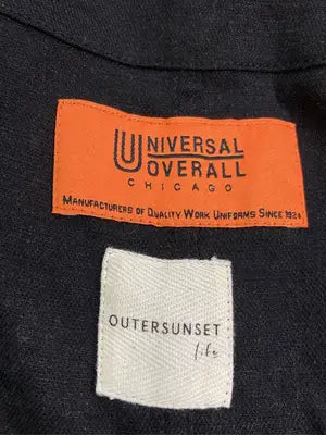 UNIVERSAL OVERALL/ユニバーサルオーバーオール/サロペット/オーバーオール/オールインワン・サロペット/ブラック/F