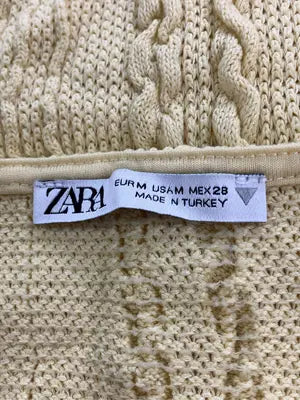 ZARA/ザラ/ベスト/トップス/イエロー/USA M