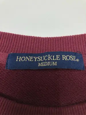 HONEYSUCKLE ROSE/ハニーサックルローズ/スウェット/トップス/レッド/M