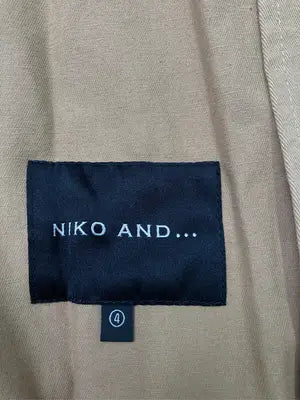 niko and .../ニコアンド/ステンカラーコート/ジャケット/アウター/ベージュ/4