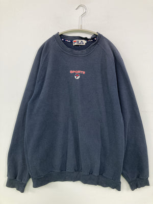 FILA/フィラ/スウェット/トップス/ネイビー/L