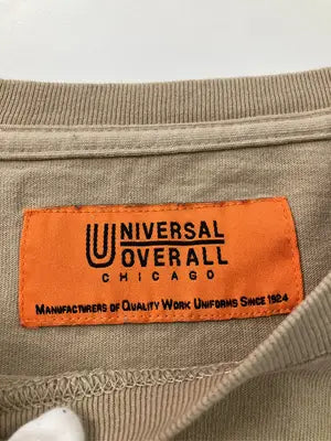 UNIVERSAL OVERALL/ユニバーサルオーバーオール/Tシャツ/カットソー/トップス/ベージュ/S