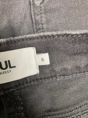 AZUL by MOUSSY/アズールバイマウジー/デニムパンツ/パンツ/ブラック/S