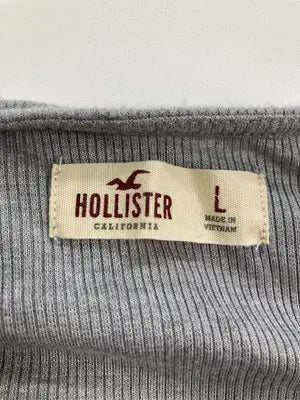 HOLLISTER/ホリスター/Tシャツ/カットソー/トップス/グレー/L