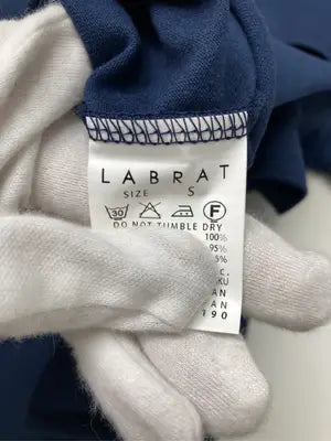LABRAT/Tシャツ/カットソー/トップス/ネイビー/S