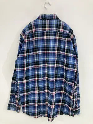 UNIQLO/ユニクロ/シャツ/ブラウス/トップス/ブルー/L