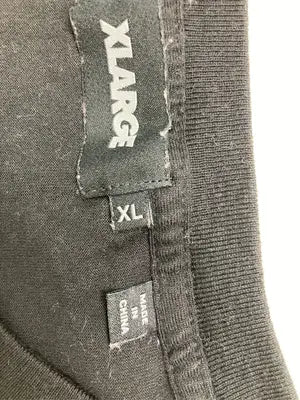 XLARGE/エクストララージ/Tシャツ/カットソー/トップス/ブラック/XL