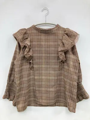 apres jour/アプレジュール/シャツ/ブラウス/トップス/ブラウン/F