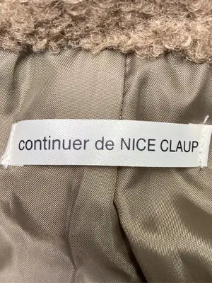 continuer de NICE CLAUP/コンティニューデナイスクラップ/チェスターコート/ジャケット/アウター/ブラウン/F