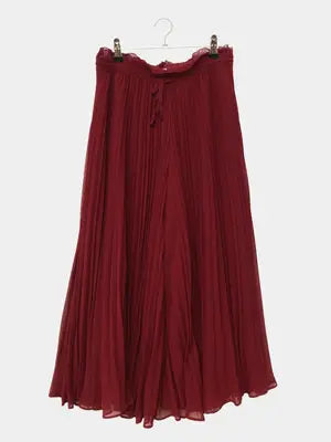 ZARA/ザラ/ロングスカート/スカート/レッド/USA XS