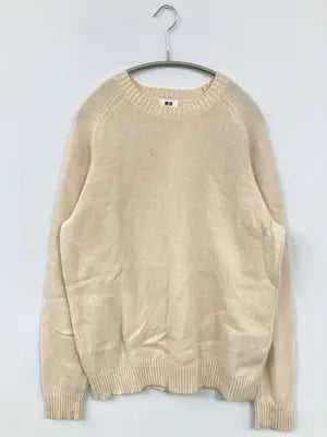 UNIQLO/ユニクロ/ニット/セーター/トップス/ベージュ/XL