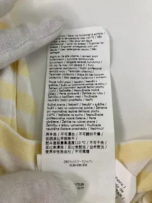MaxMara/マックスマーラ/Tシャツ/カットソー/トップス/イエロー/XS