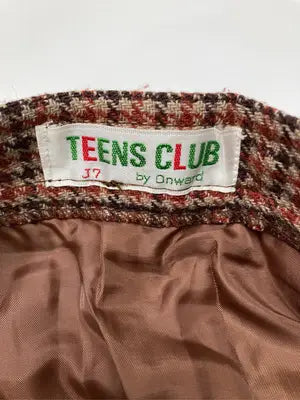 TEENS CLUB/ショート/ミニスカート/スカート/ブラウン/J7