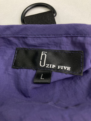 ZIP FIVE/ジップファイブ/ベスト/トップス/パープル/L