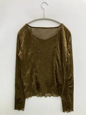 clair/クレール/Tシャツ/カットソー/トップス/カーキ/FREE