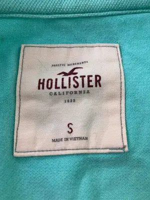 HOLLISTER/ホリスター/ポロシャツ/トップス/ライトグリーン/S