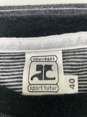 courreges sport futur/Tシャツ/カットソー/トップス/グレー/40