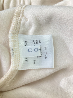 COLZA/コルザ/スラックス/パンツ/アイボリー/M