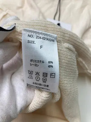 Lian/リアン/Tシャツ/カットソー/トップス/アイボリー/F