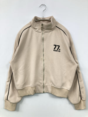 ジャージ/トラックジャケット/トップス/ベージュ/M（F）