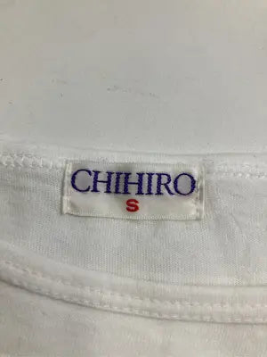 CHIHIRO/Tシャツ/カットソー/トップス/ホワイト/S