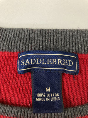 SADDLEBRED/ニット/セーター/トップス/レッド/M