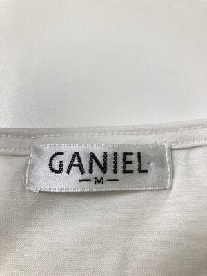 GANIEL/Tシャツ/カットソー/トップス/ホワイト/M