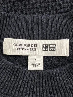 UNIQLO/ユニクロ/Tシャツ/カットソー/トップス/ブラック/S