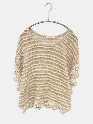 Noble Coton/ノーブルコトン/Tシャツ/カットソー/トップス/ベージュ/M