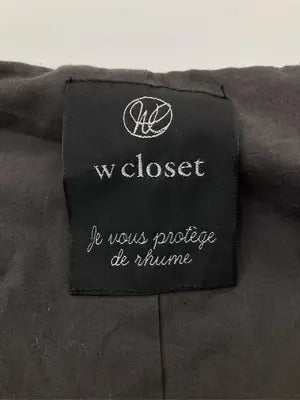w closet/ダブルクローゼット/ベスト/トップス/ブラック/F
