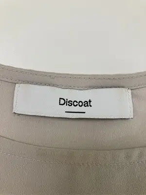 Discoat/ディスコート/Tシャツ/カットソー/トップス/ベージュ/M