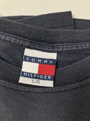 TOMMY HILFIGER/トミーヒルフィガー/Tシャツ/カットソー/トップス/ネイビー/L/G