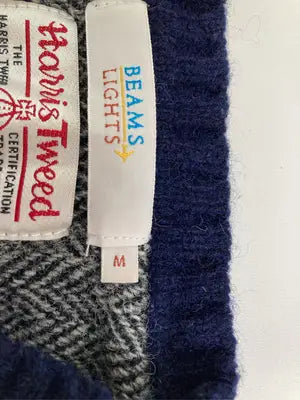 Harris Tweed/ハリスツイード/ニット/セーター/トップス/ネイビー/M