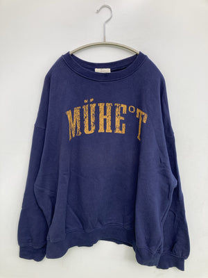 MUHE'T/ミュエータ/スウェット/トップス/ネイビー/F