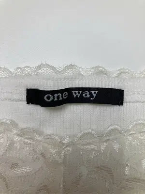 One Way/ワンウェイ/キャミソール/トップス/ホワイト/M
