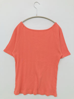 Ungrid/アングリッド/Tシャツ/カットソー/トップス/オレンジ/F